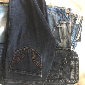 Lot of 3 pairs of Hollister jeans